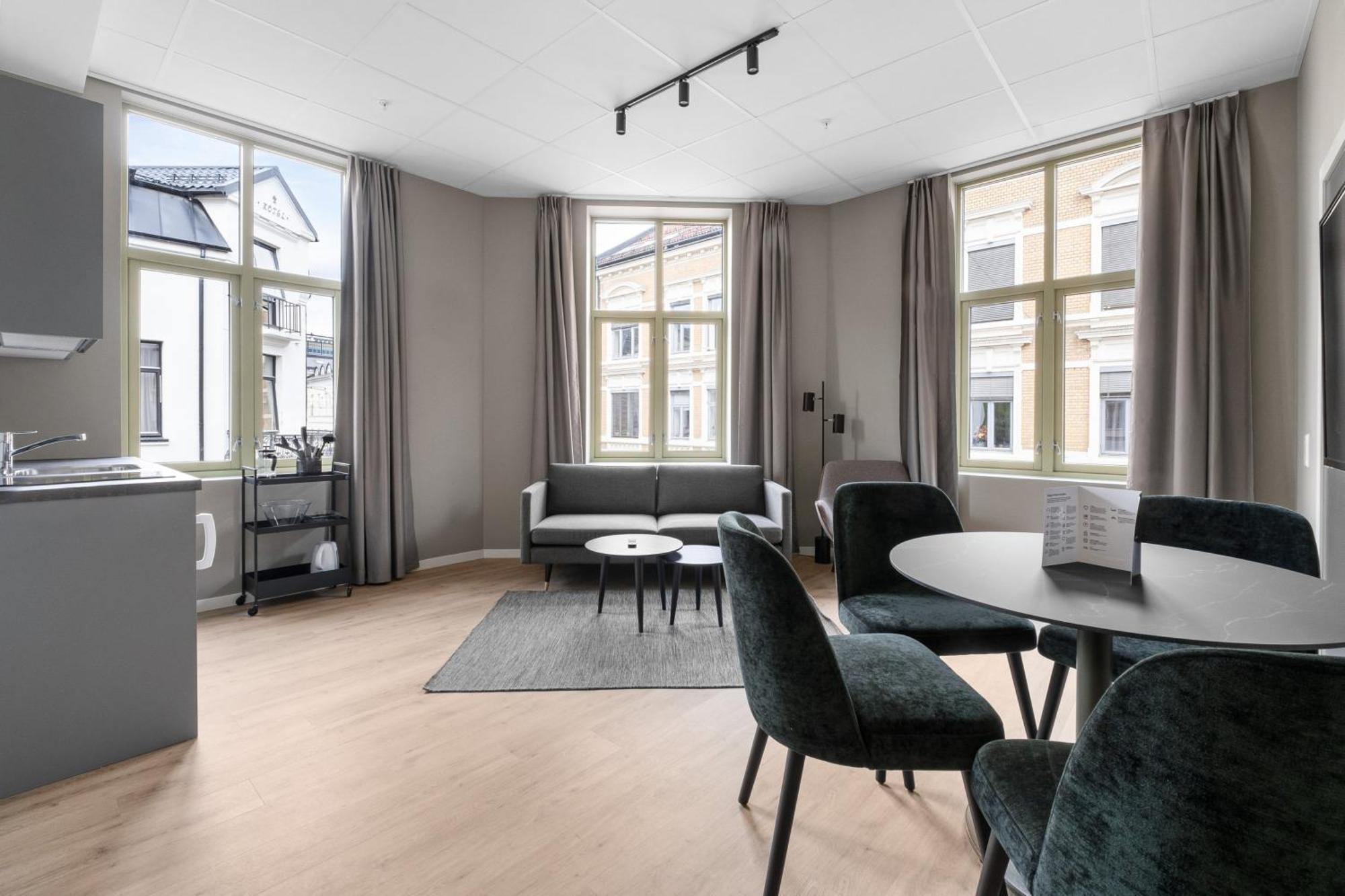 Forenom Serviced Apartments Drammen Phòng bức ảnh